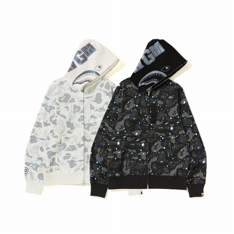 Bape Hoodie 2 Colors Black White M-3XL B51XC822